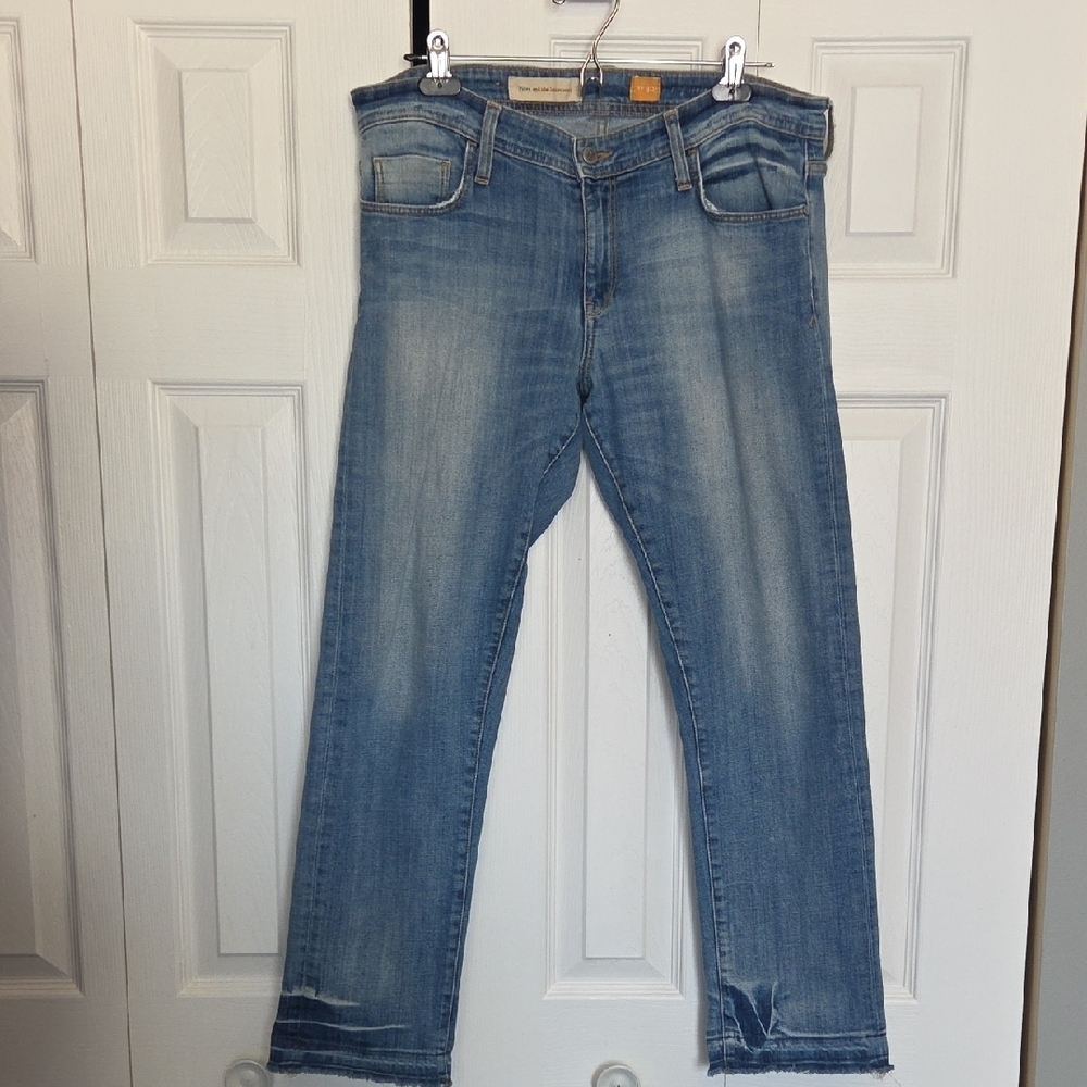 Pilcro Light Blue Ankle Jeans